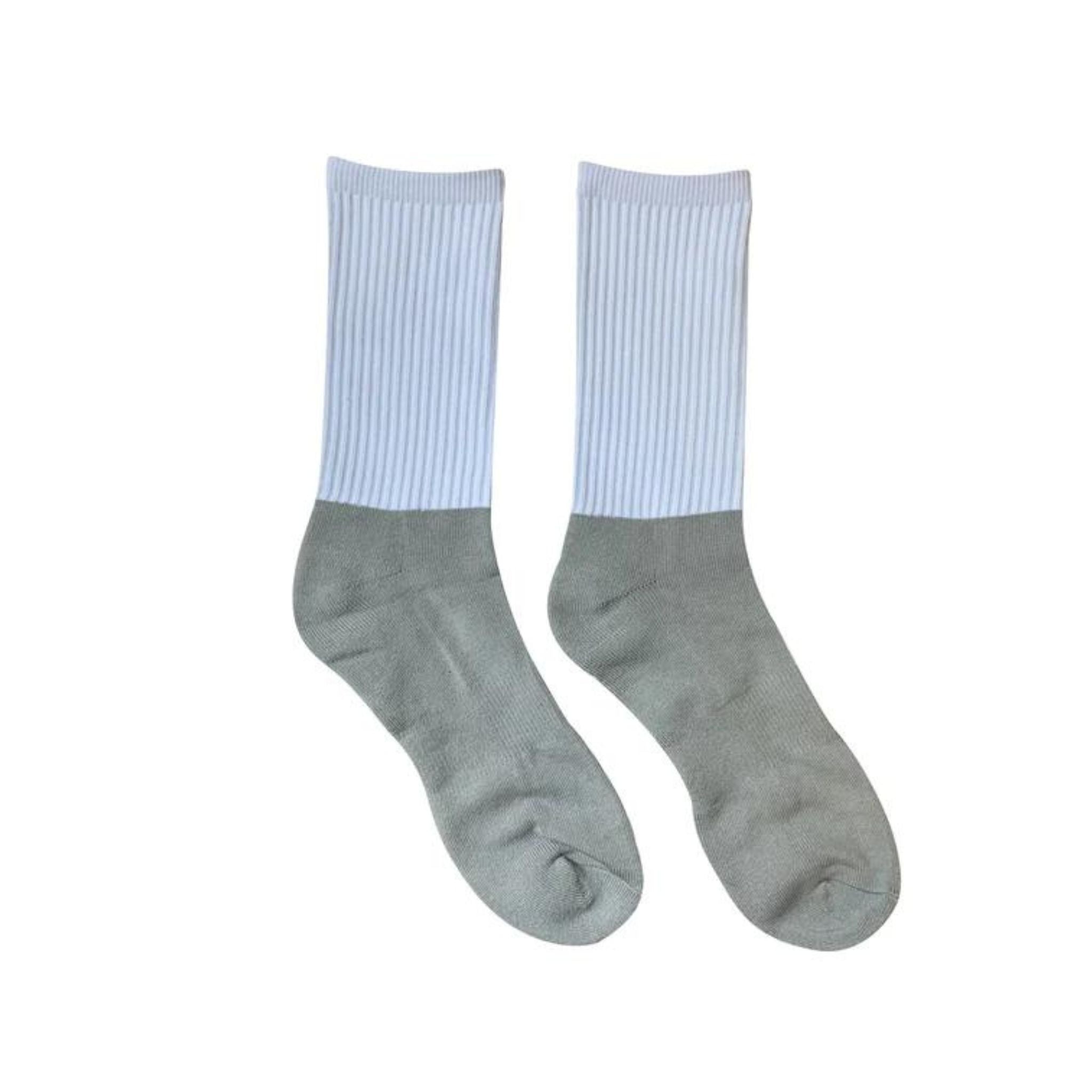 Blank Gray Socks