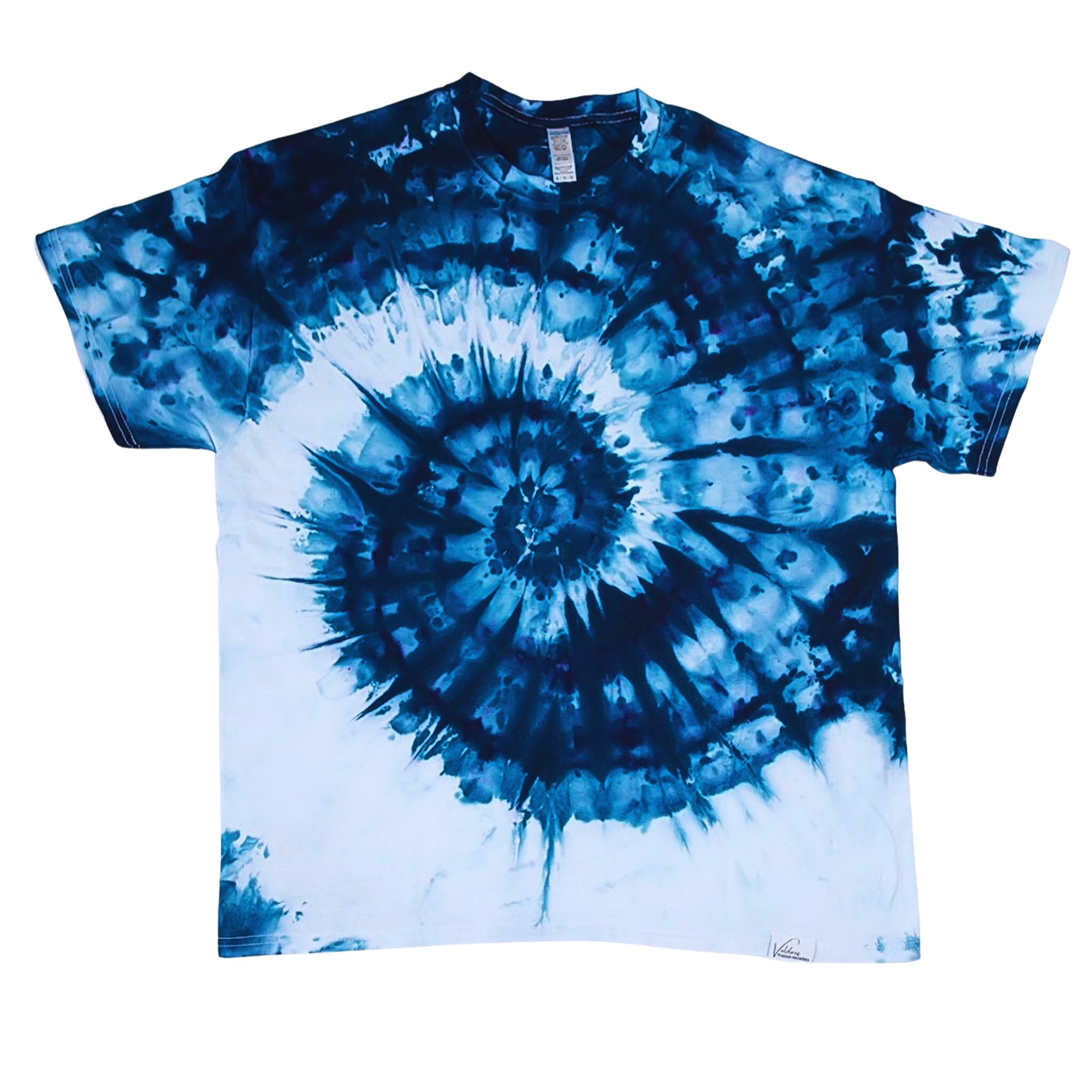 Blue Spiral T Shirt